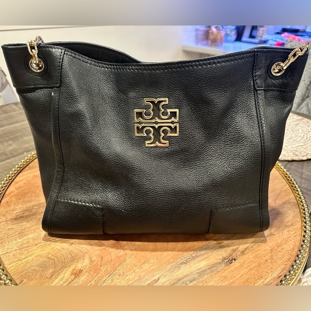 TORY BURCH Britten Tote Bag in Black